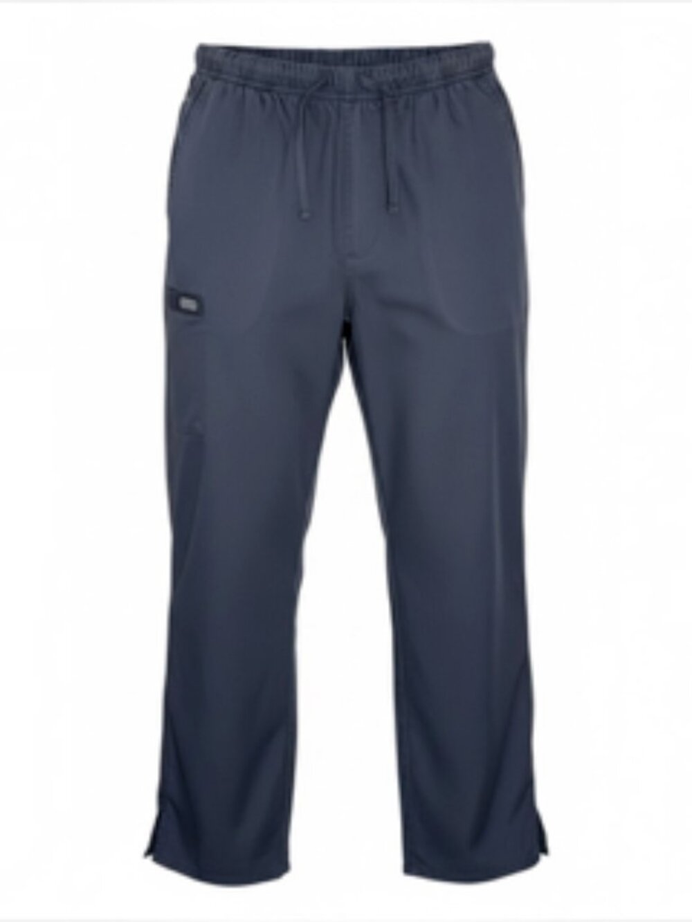Cherokee Women’s Workwear Drawstring Flare Scrub Pants Pewter Gray Size S